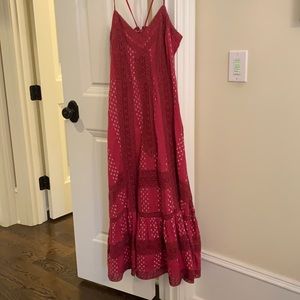 Loveshackfancy long cotton dress